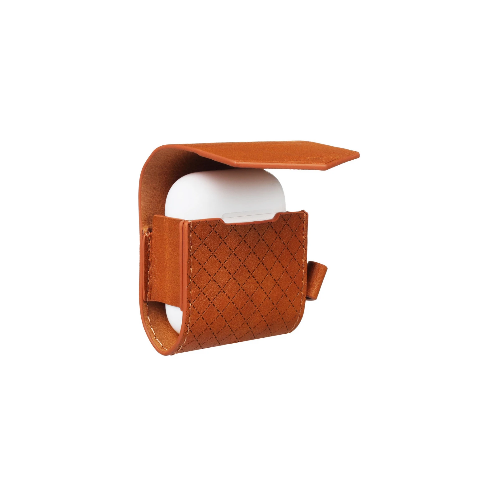 Чехол для наушников Baroque i-Smile для Apple AirPods IPH1436 Brown (702342) (UA) Совместимость с брендом: Apple;