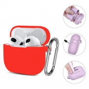 Чохол для навушників BeCover Silicon для Apple AirPods (3nd Gen) Red (707186) (UA)