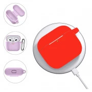 Чохол для навушників BeCover Silicon для Apple AirPods (3nd Gen) Red (707186) (UA)