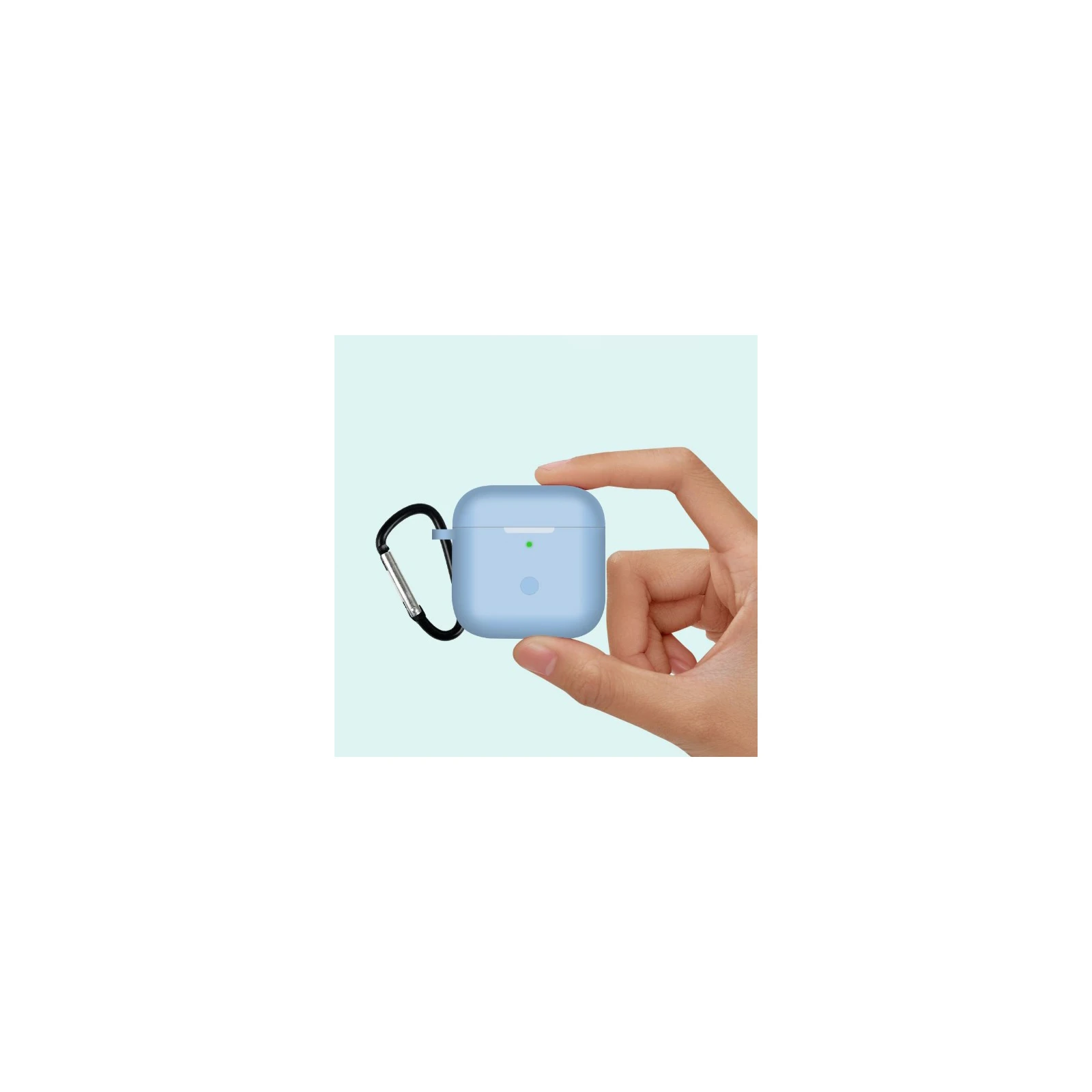 Чехол для наушников BeCover Silicon для Xiaomi Redmi Buds 3 Light Blue (709590) (UA) Совместимость с брендом Xiaomi
