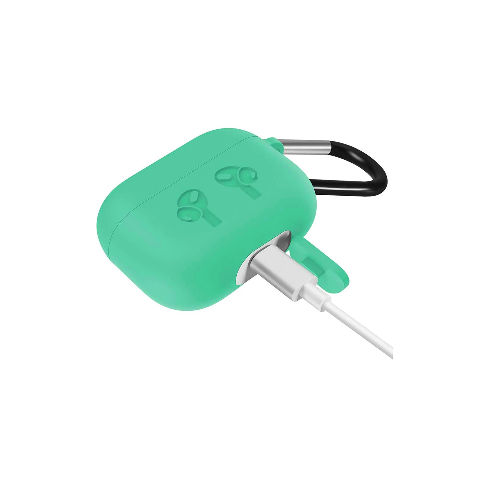 Чохол для навушників BeCover Silicon Protection для Apple AirPods Pro Green (704498) (UA) Сумісність з брендом Apple
