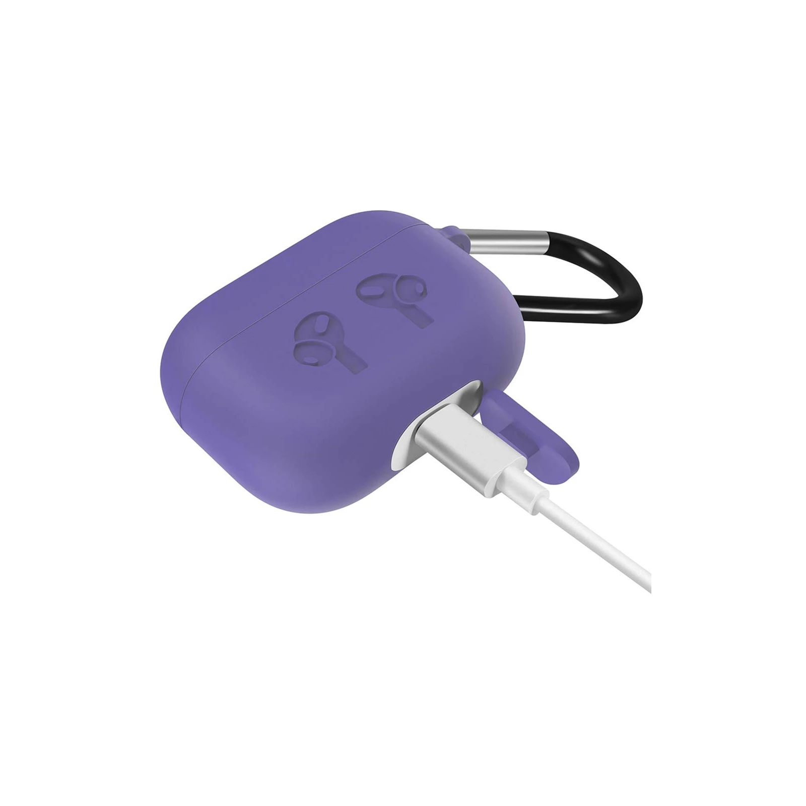 Чохол для навушників BeCover Silicon Protection для Apple AirPods Pro Light Purple (704499) (UA) Сумісність із брендом: Apple;