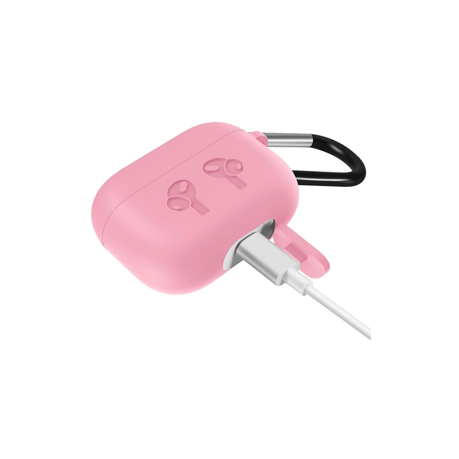 Чехол для наушников BeCover Silicon Protection для Apple AirPods Pro Pink (704501) (UA) Совместимость с брендом Apple