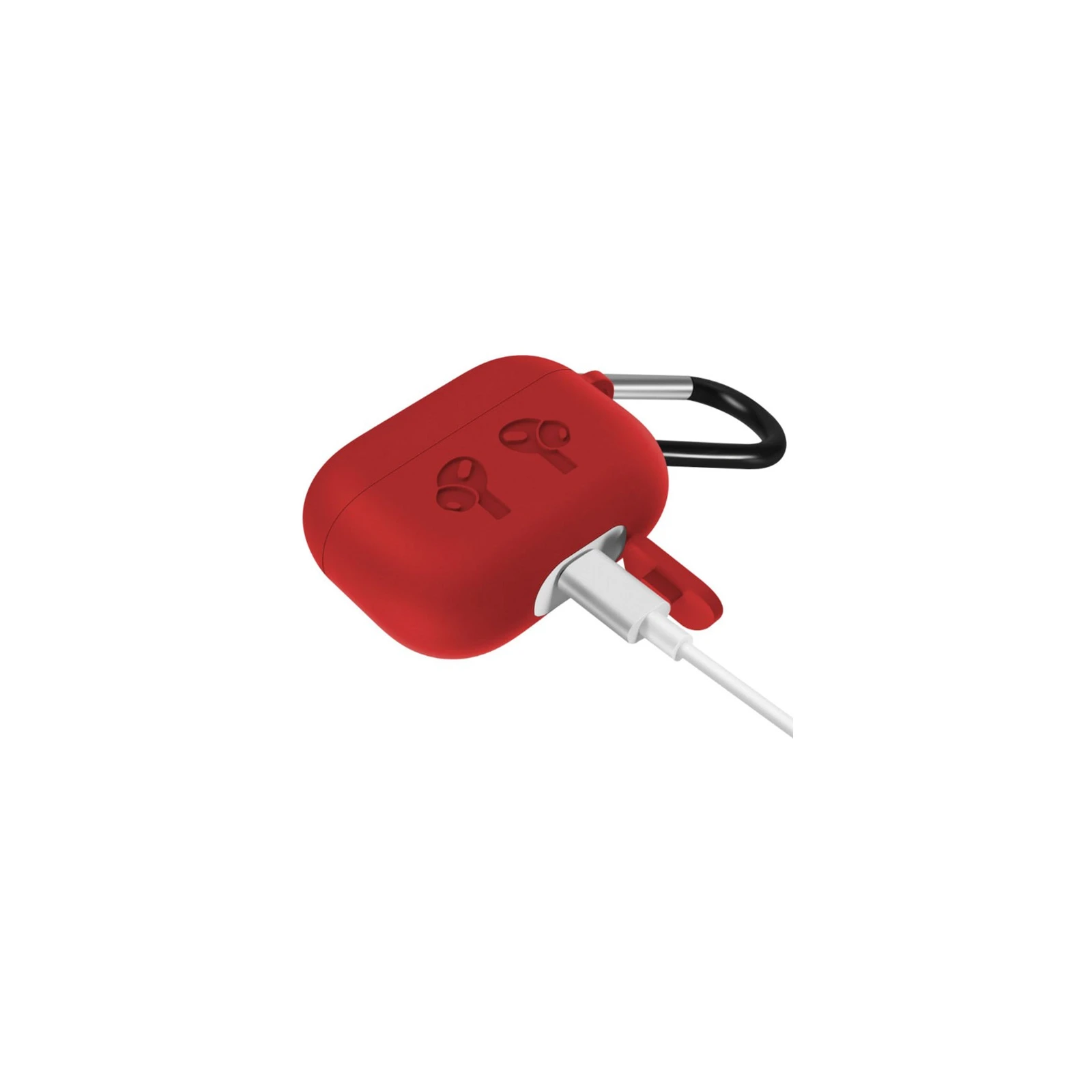 Чехол для наушников BeCover Silicon Protection для Apple AirPods Pro Red (704503) (UA) Совместимость с брендом: Apple;