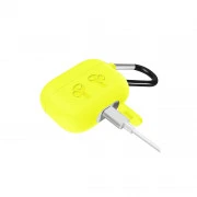 Чохол для навушників BeCover Silicon Protection для Apple AirPods Pro Yellow (704506) (UA)
