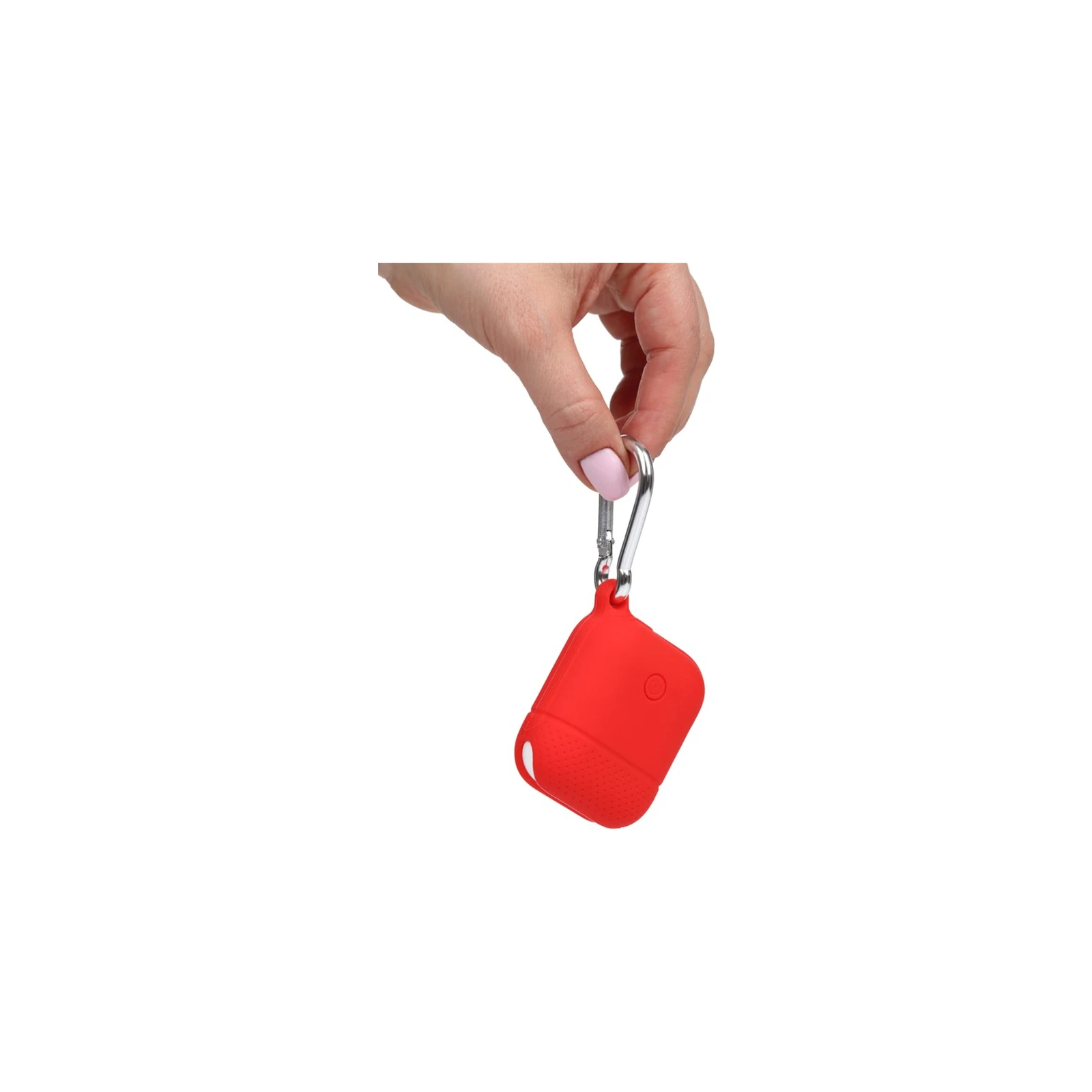 Чехол для наушников Huxing Series i-Smile для Apple AirPods IPH1458 Red (703331) (UA) Совместимость с брендом: Apple;
