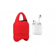 Чохол для навушників Kindon i-Smile для Apple AirPods IPH1430 Red (702347) (UA)