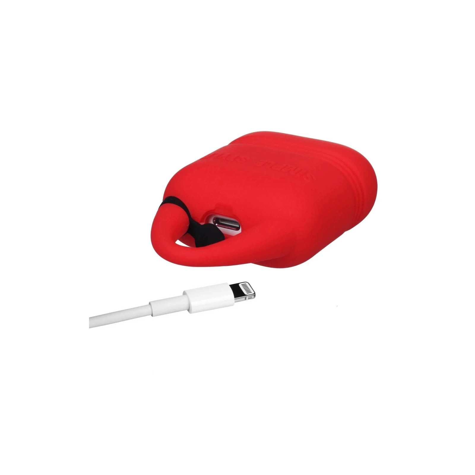 Чохол для навушників Kindon i-Smile для Apple AirPods IPH1430 Red (702347) (UA) Сумісність із брендом: Apple;