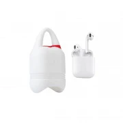 Чохол для навушників Kindon i-Smile для Apple AirPods IPH1430 White (702345) (UA)