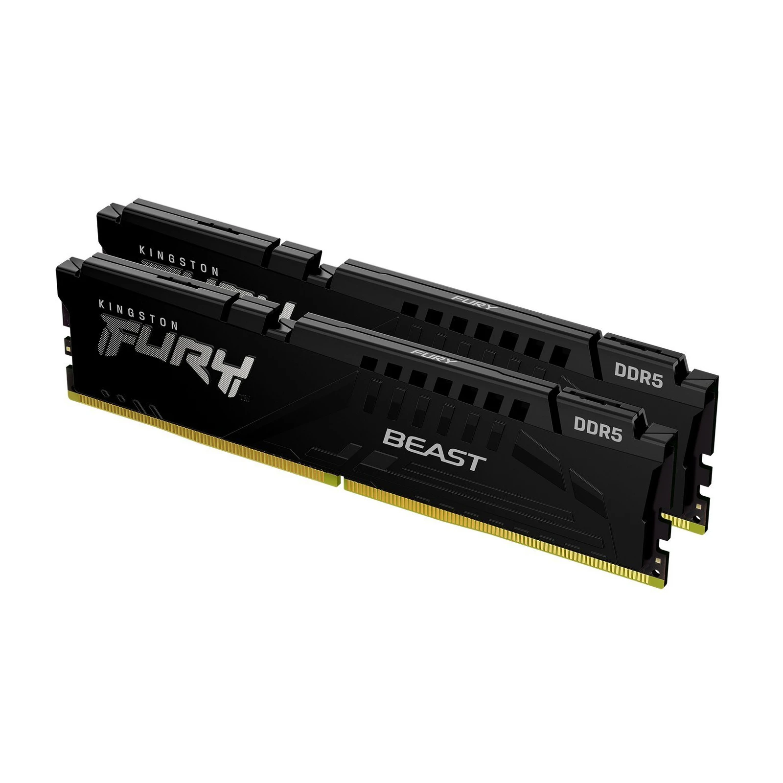 DDR5 16GB (2x8GB) 5200 MHz Beast Black Kingston Fury (ex.HyperX) (KF552C36BBEK2-16) Количество модулей в наборе 2