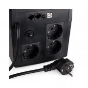 Vinga LED 1200VA plastic case with USB (VPE-1200PU) (UA)
