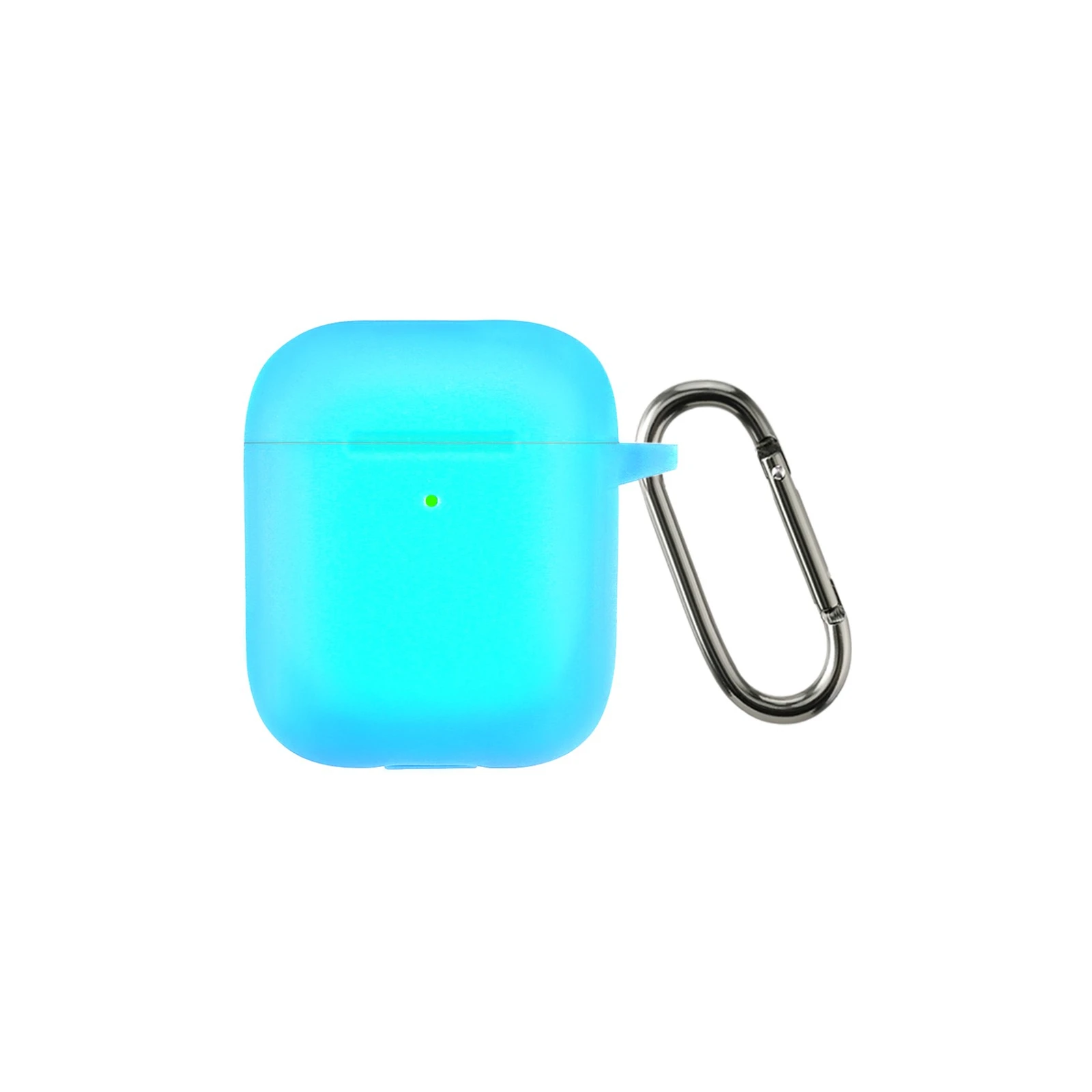 Чохол для навушників Armorstandart Silicone Case With Hook для Apple AirPods 2 Dark Blue (ARM59681) (UA) Колір темно-синій