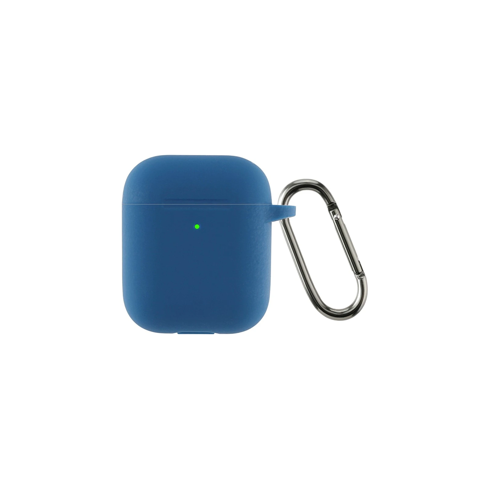 Чохол для навушників Armorstandart Silicone Case With Hook для Apple AirPods 2 Dark Blue (ARM59681) (UA) Особливості чохол + роздрібна упаковка