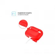 Чехол для наушников Armorstandart Silicone Case для Apple Airpods Pro Red (ARM56075) (UA)