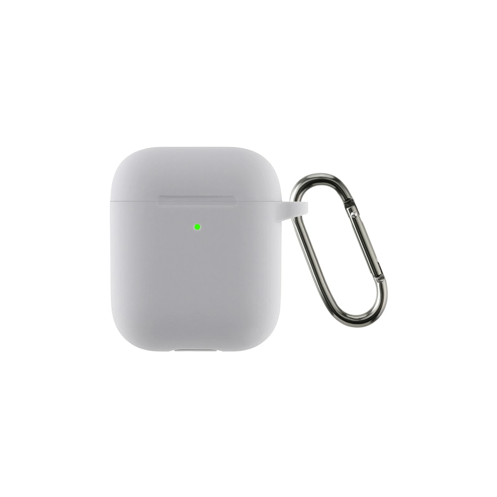 Чехол для наушников Armorstandart Ultrathin Silicone Case With Hook для Apple AirPods 2 Noctilucent (ARM59687) (UA)