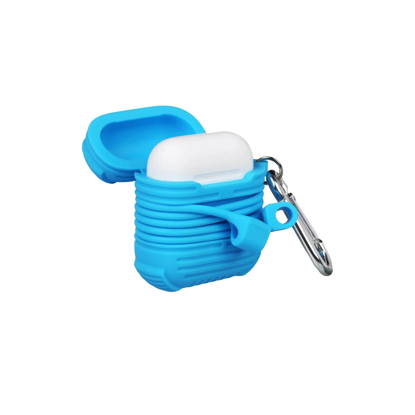 Чохол для навушників Armour i-Smile для Apple AirPods IPH1437 Blue (702331) (UA) Сумісність із брендом: Apple;