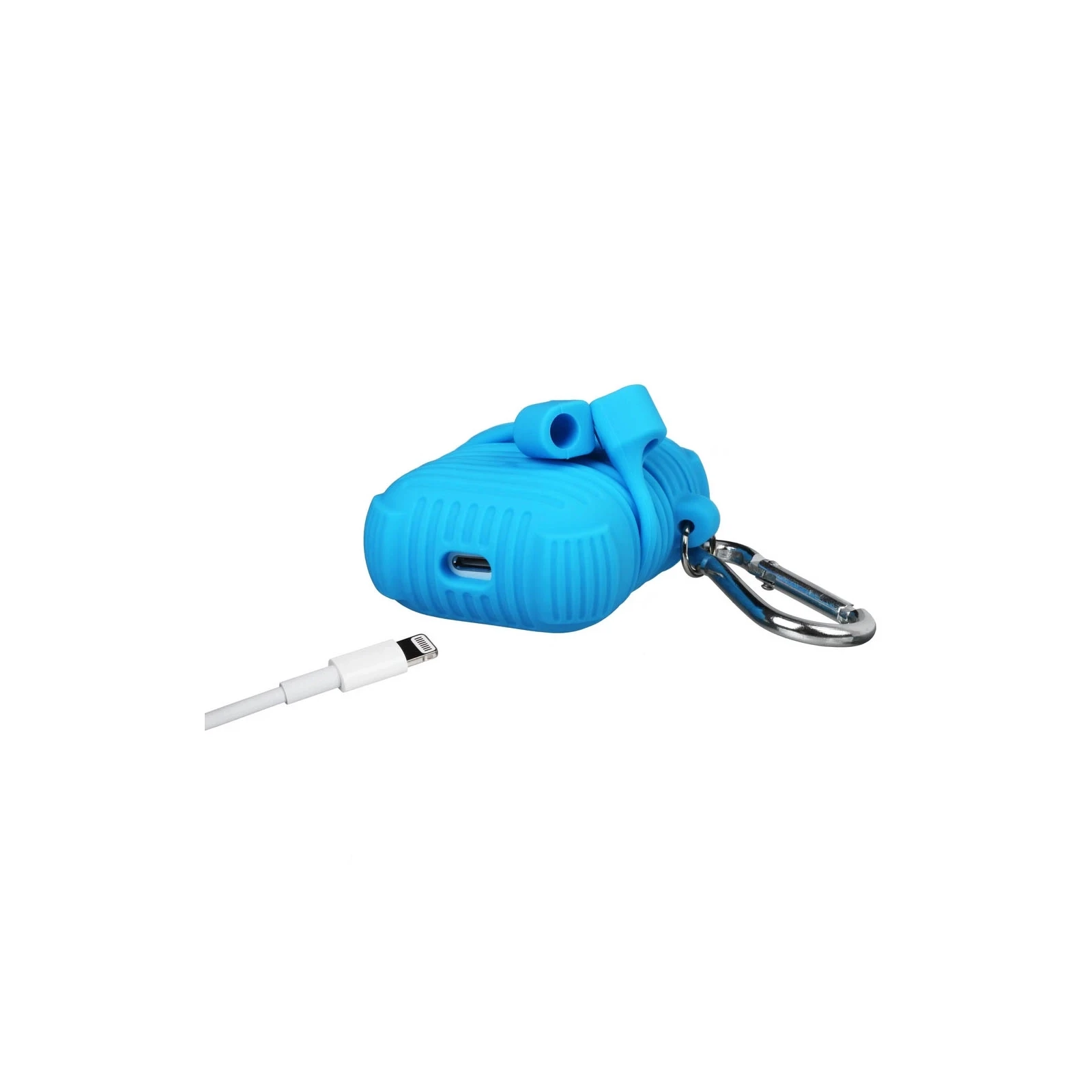 Чохол для навушників Armour i-Smile для Apple AirPods IPH1437 Blue (702331) (UA) Сумісність із брендом: Apple;