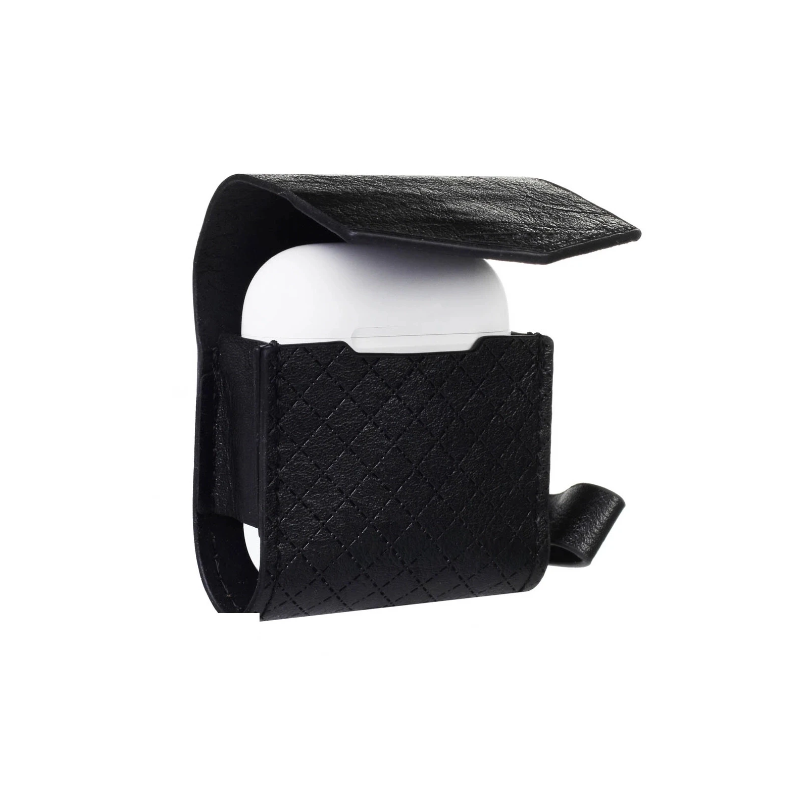 Чехол для наушников Baroque i-Smile для Apple AirPods IPH1436 Black (702341) (UA) Совместимость с брендом: Apple;