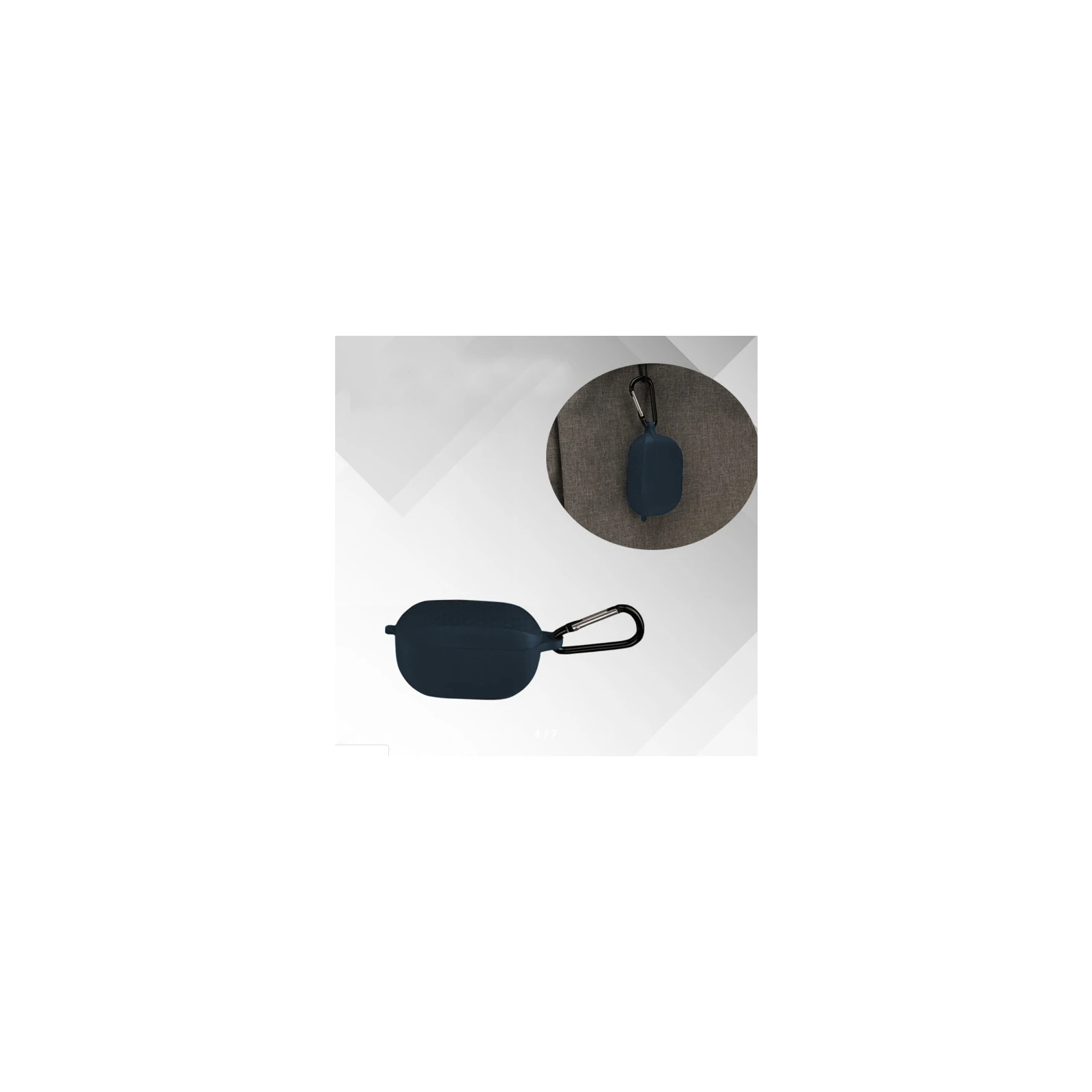 Чехол для наушников BeCover Silicon для JBL Wave 100 / Wave Buds TWS Deep Blue (709586) (UA) Совместимость с брендом: JBL;
