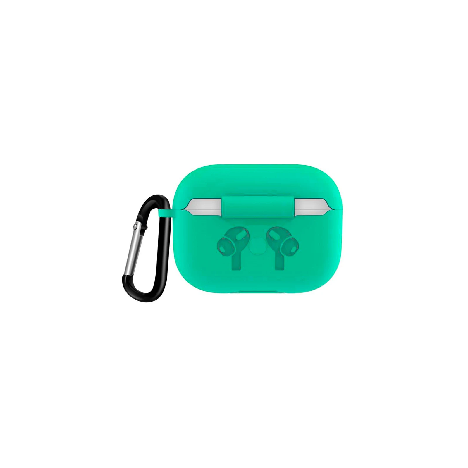 Чехол для наушников BeCover Silicon Protection для Apple AirPods Pro Green (704498) (UA) Совместимость с брендом: Apple;