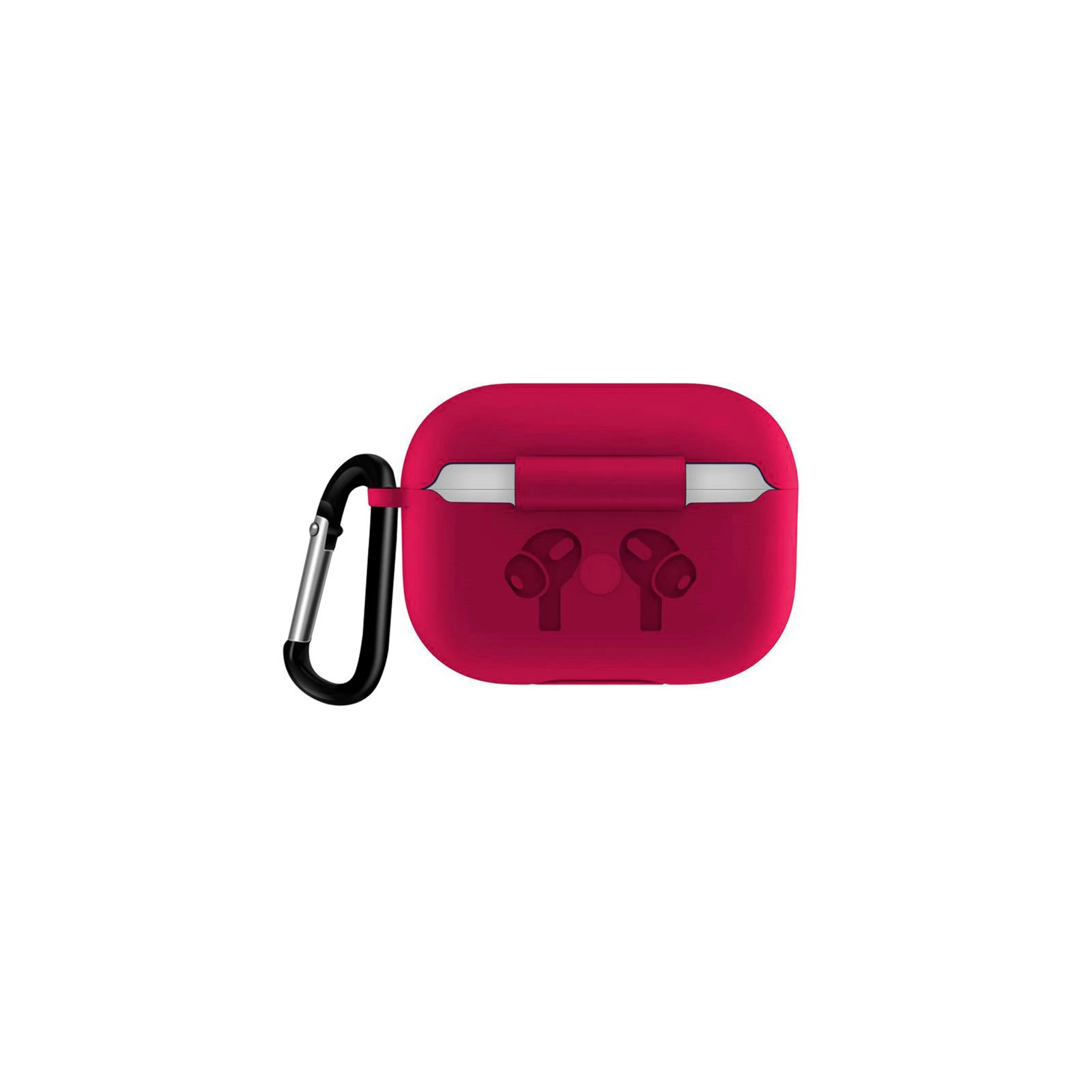 Чохол для навушників BeCover Silicon Protection Apple AirPods Pro Rose Red (704504) (UA) Сумісність із брендом: Apple;