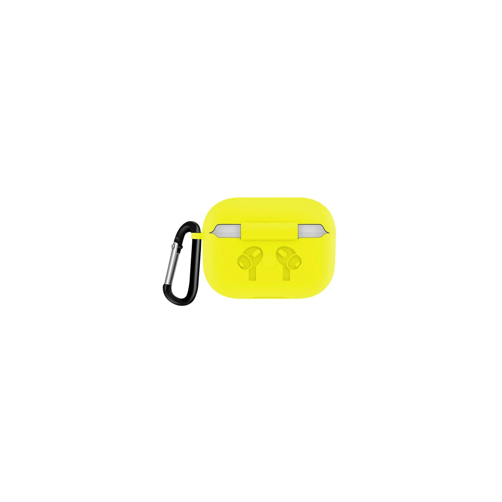 Чохол для навушників BeCover Silicon Protection для Apple AirPods Pro Yellow (704506) (UA) Сумісність із брендом: Apple;