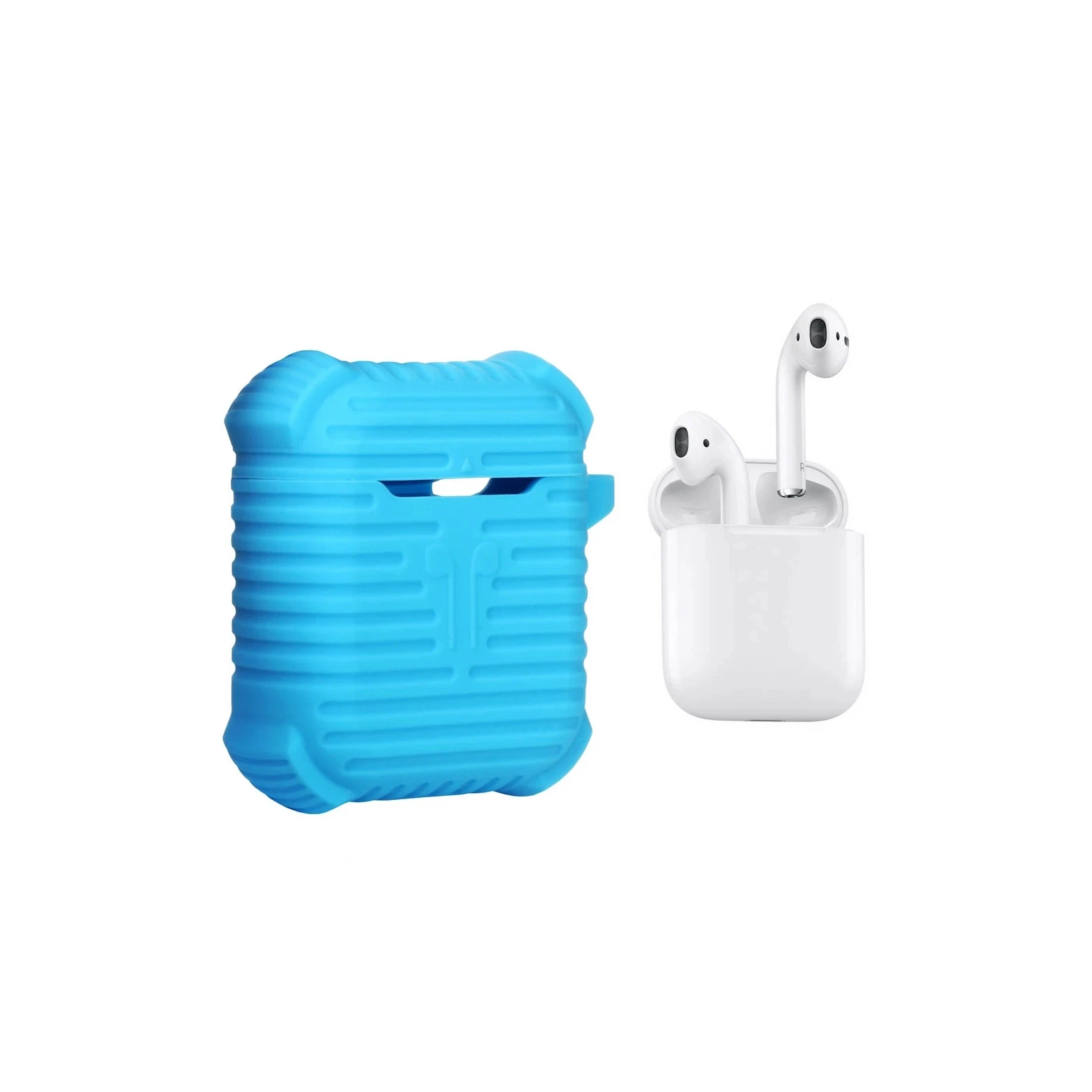 Чохол для навушників Protective i-Smile для Apple AirPods IPH1371 Blue (702351) (UA) Колір синій