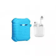 Чехол для наушников Protective i-Smile для Apple AirPods IPH1371 Blue (702351) (UA)