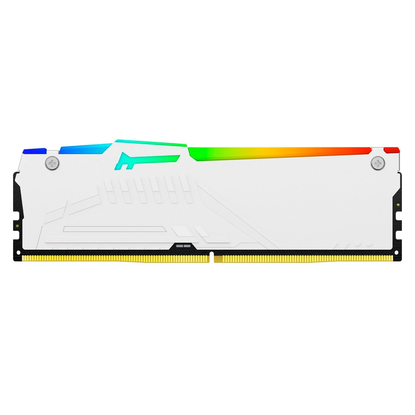 DDR5 16GB 5600 MHz Beast White RGB Kingston Fury (ex. HyperX) (KF556C36BWEA-16) (UA) Тип пам'яті: DDR5; Об'єм пам'яті: 16
