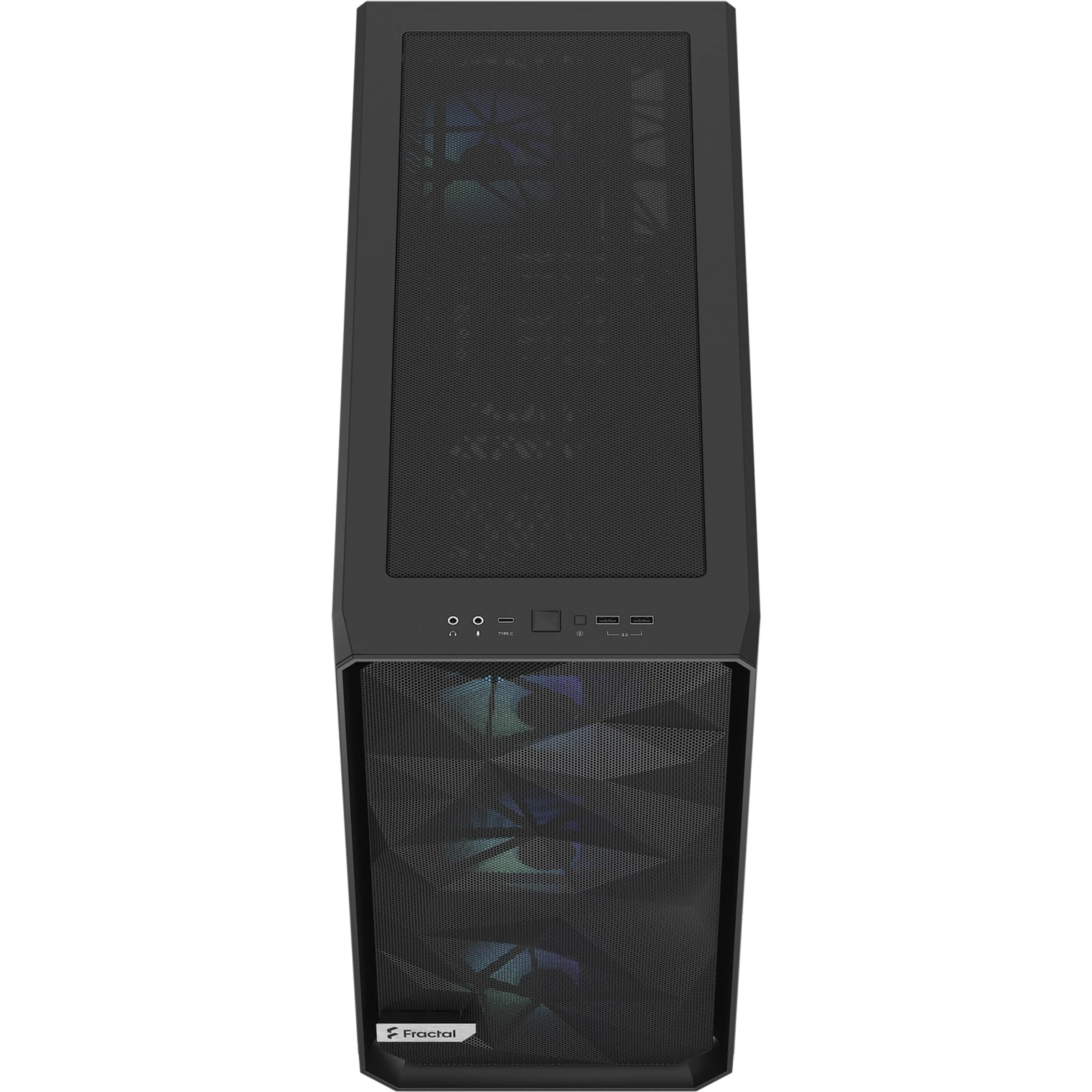 Fractal Design Meshify 2 RGB Blk TG LightTint (FD-C-MES2A-06) (UA) Расположение блока питания нижнее