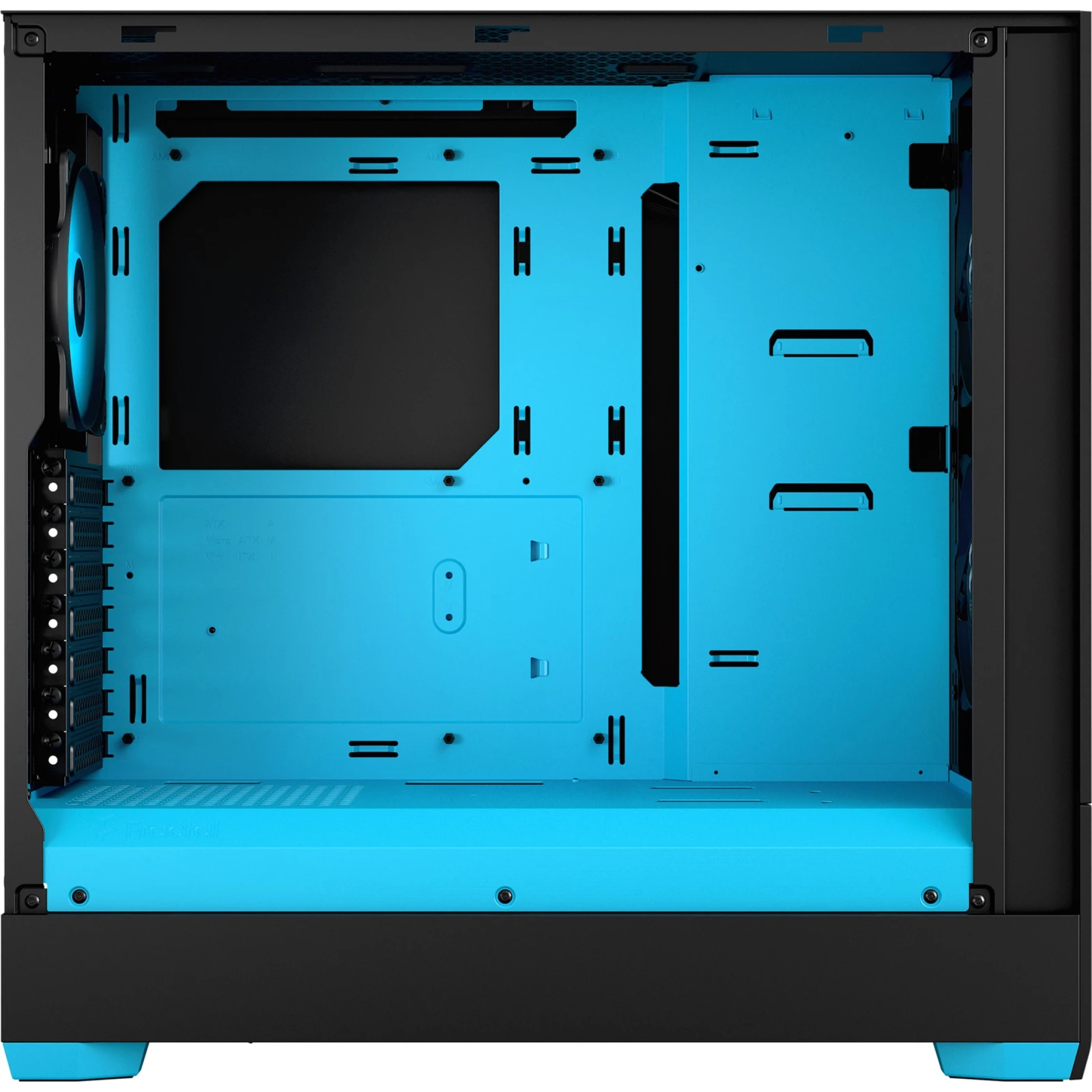 Fractal Design Pop Air RGB Cyan Core TG (FD-C-POR1A-02) (UA) Типорозмір Miditower