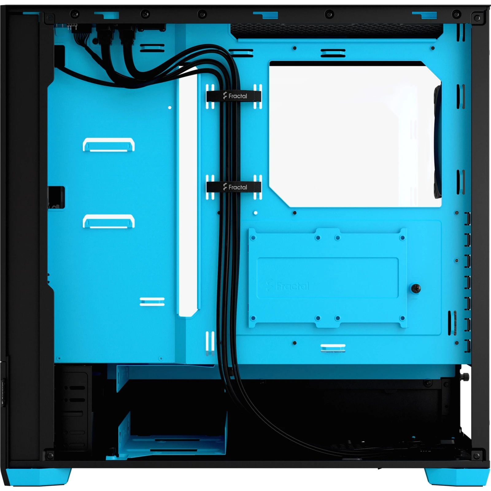 Fractal Design Pop Air RGB Cyan Core TG (FD-C-POR1A-02) (UA) Підтримувані материнські плати ATX, Micro - ATX, Mini - ITX