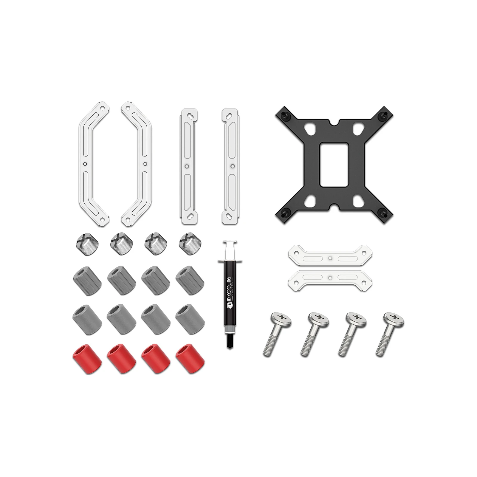 Кулер для процесора ID-Cooling IS-47-XT White (UA) Сокет AM5, 1700, 1200, AM4, 1151, 1150, 1155, 1156 =>Матеріал радіатора