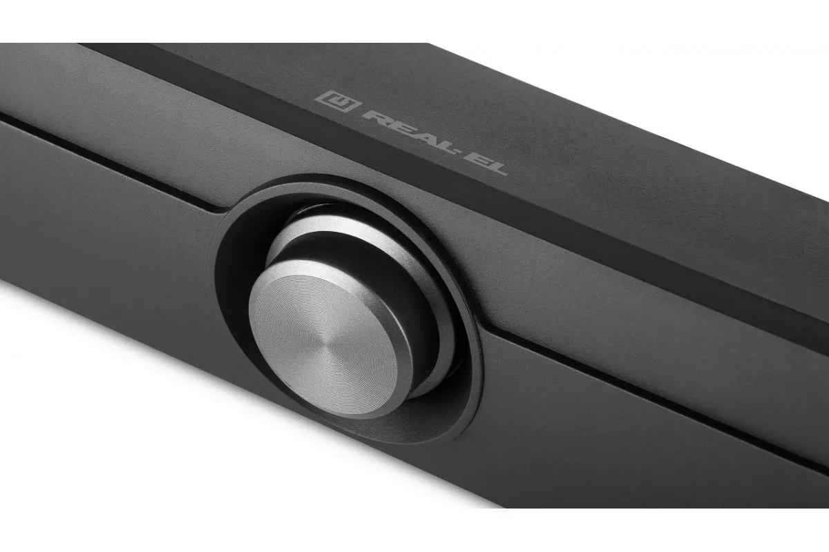REAL-EL S-170 Black (EL121100013) (UA) Количество полос нет данных