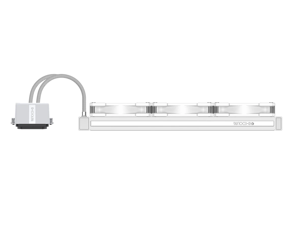 Система водяного охлаждения ID-Cooling Dashflow 360 Basic White (UA) Тип: система водяного