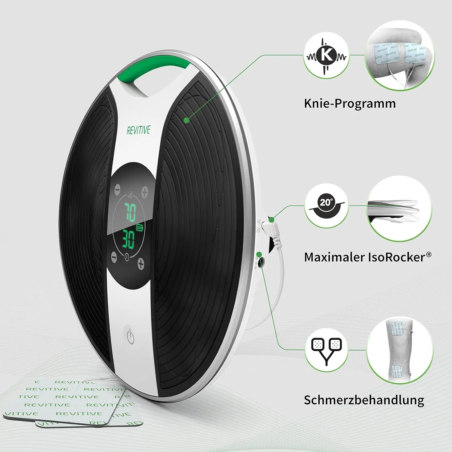 Revitive Medic Plus Knie Застосування Для ніг