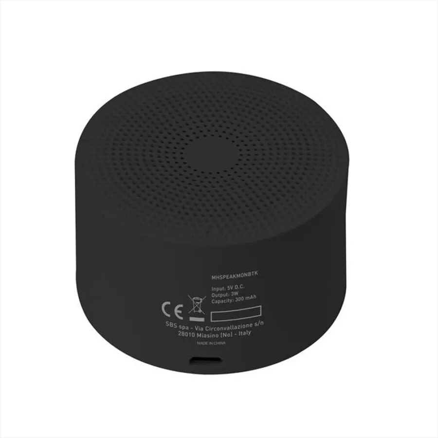 SBS Music Hero Wireless Speaker Black (MHSPEAKMONBTK) Функція запасної батареї ні