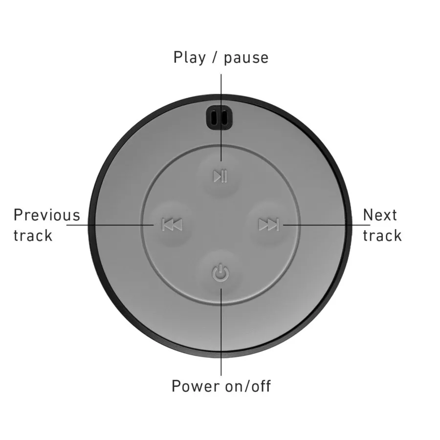 SBS Music Hero Wireless Speaker Black (MHSPEAKMONBTK) Автономія в режимі використання