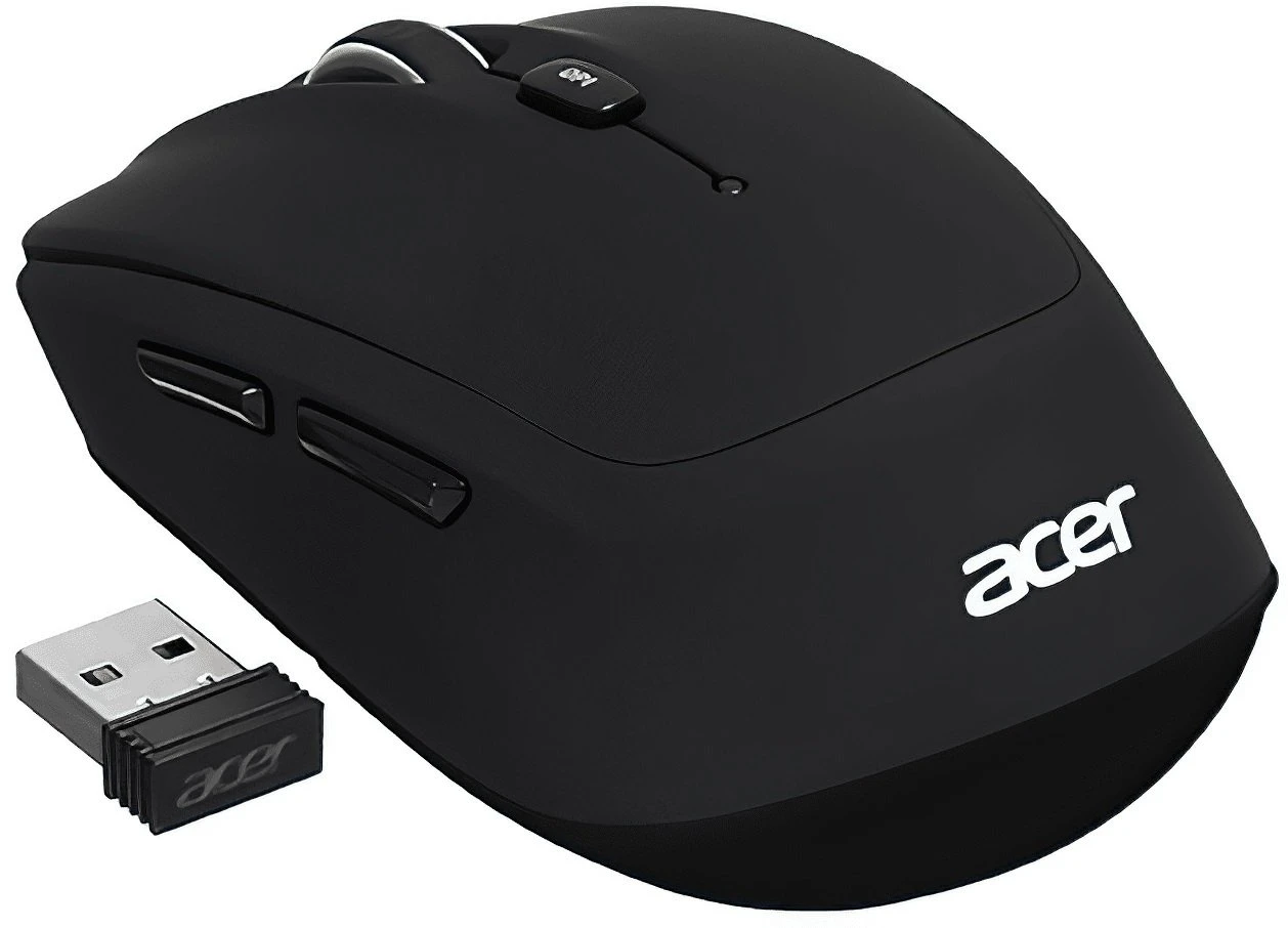 Acer OMR050, WL/BT, чорний (ZL.MCEEE.02D) (UA) Інтерфейс підключення USB; Bluetooth