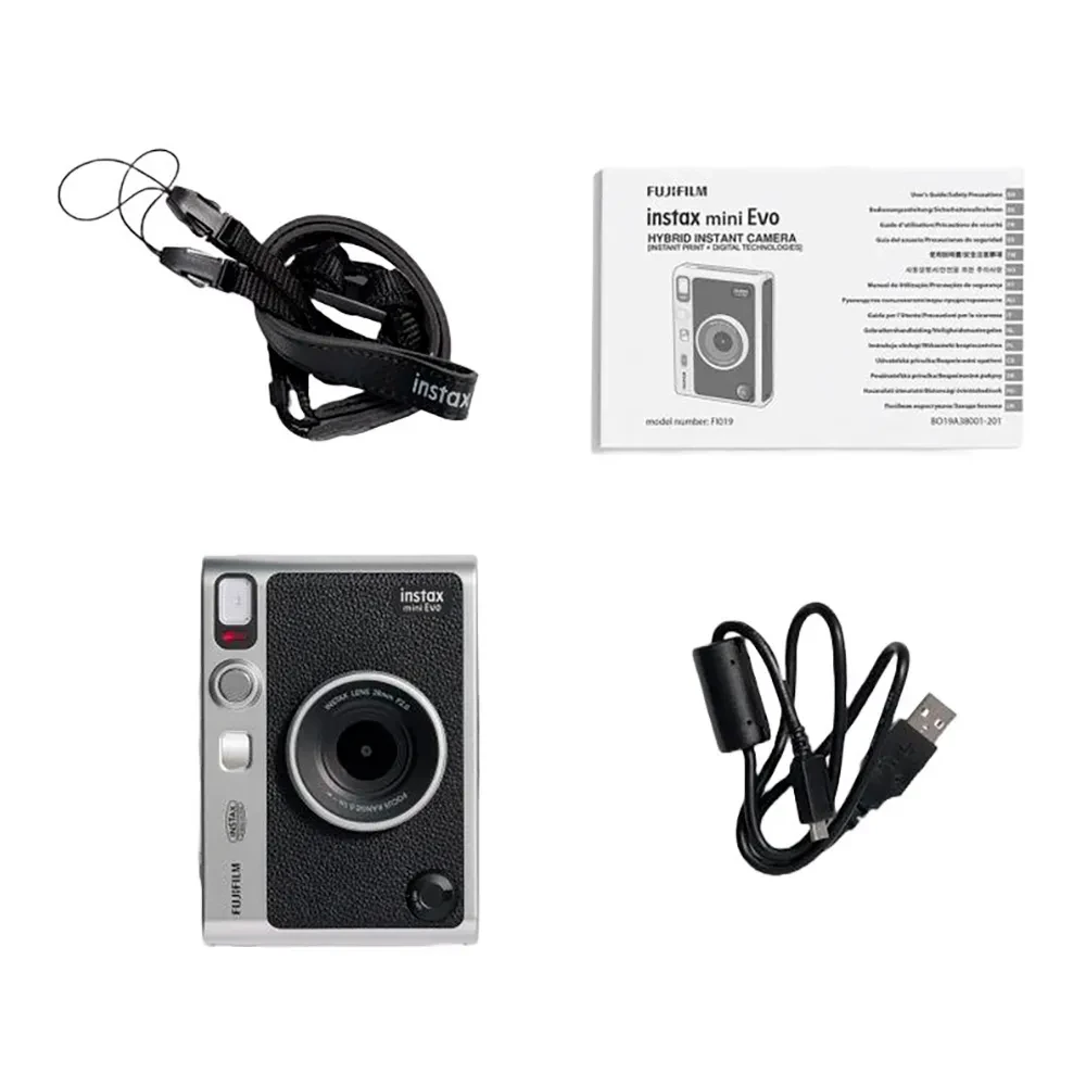 Fujifilm INSTAX MINI EVO Black (16745157) (EU) Вспышка встроенная
