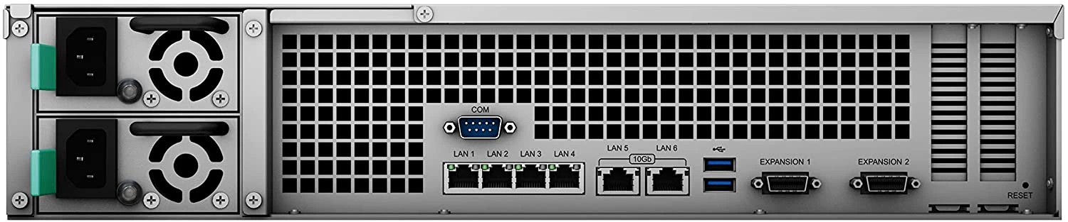 Synology RS3621XS+ (UA) Тип: сетевое хранилище; Внешние