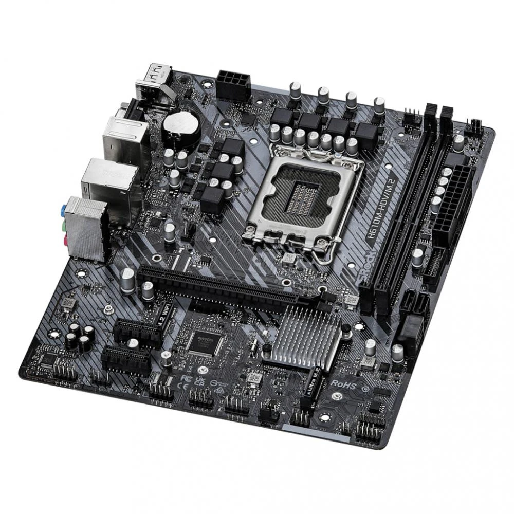 ASRock H610M-HDV/M.2 R2.0 Бренд: ASRock; Тип роз'єму CPU: Socket 1700;