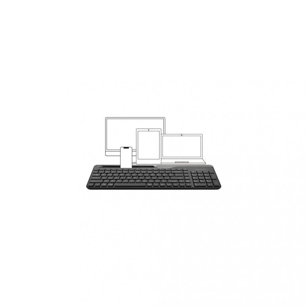 Комплект A4Tech FB2535CS Wireless/Bluetooth Smoky Grey (FB2535CS Smoky Grey) Бренд: A4Tech; Назначение: для