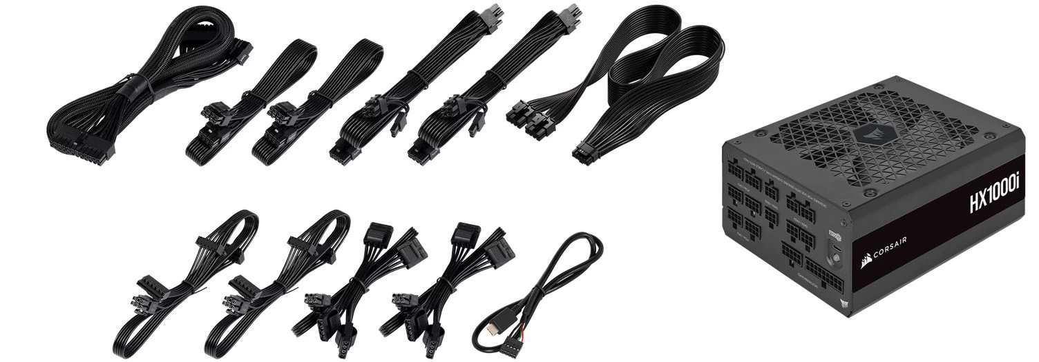 Corsair HX1000i 1000W 80 Plus Platinum (CP-9020259-EU) EU Максимальная мощность, Вт: 1000 Вт;