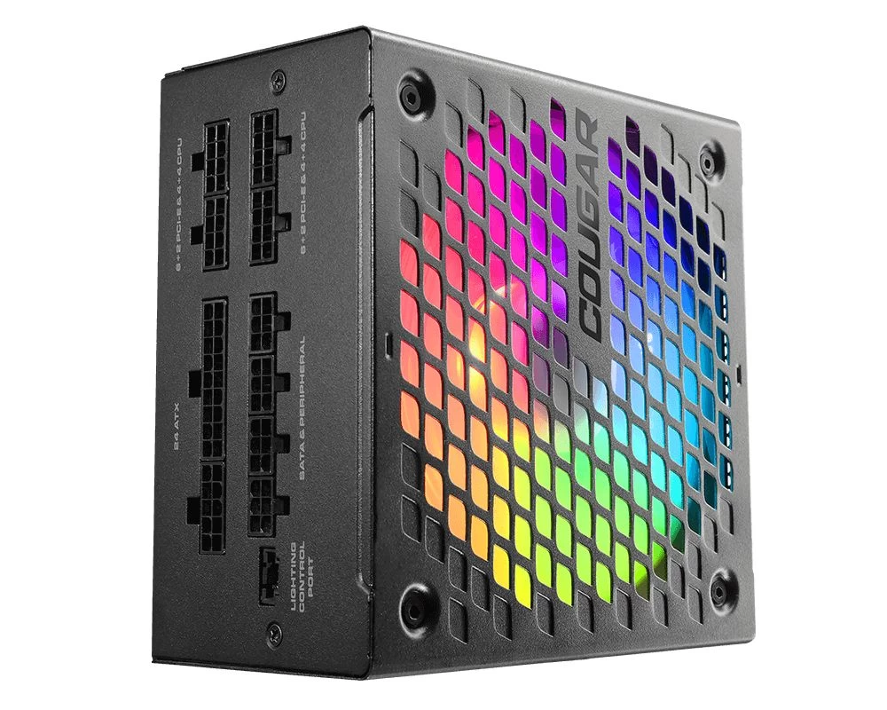 Cougar Auric RGB 650W 80 Plus Gold (CGR GA-650) EU Тип проводки  Модульный