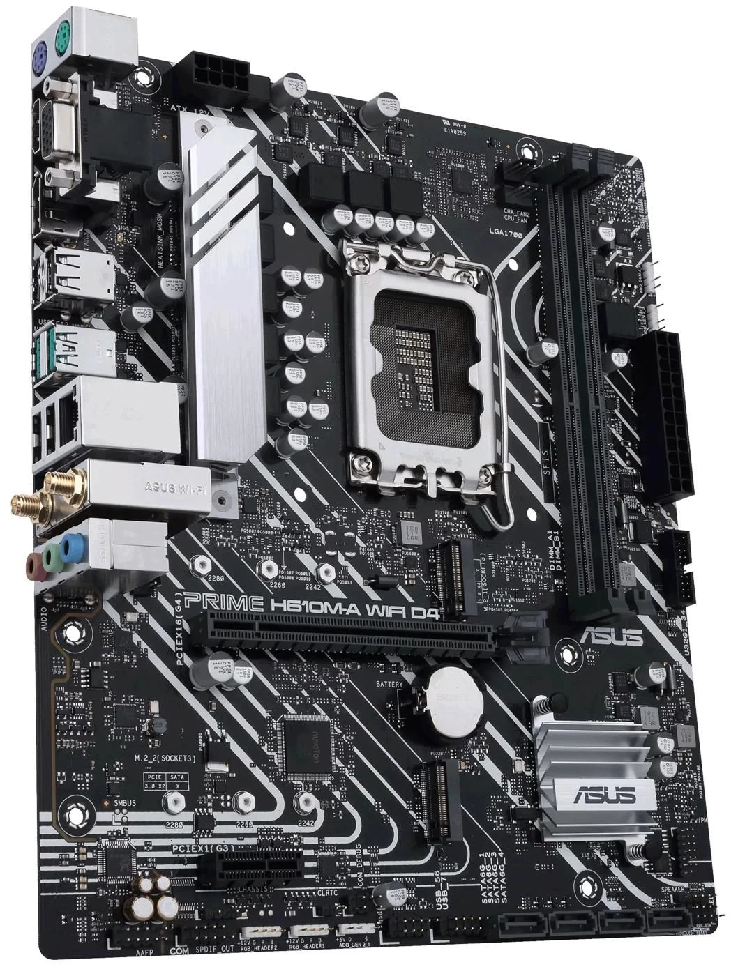 ASUS PRIME H610M-A WIFI DDR4 EU ЦП Socket  Socket 1700