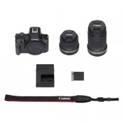 Canon EOS R50 RF-S 18-45 IS STM + RF-S 55-210 IS STM Black (5811C034) (UA)