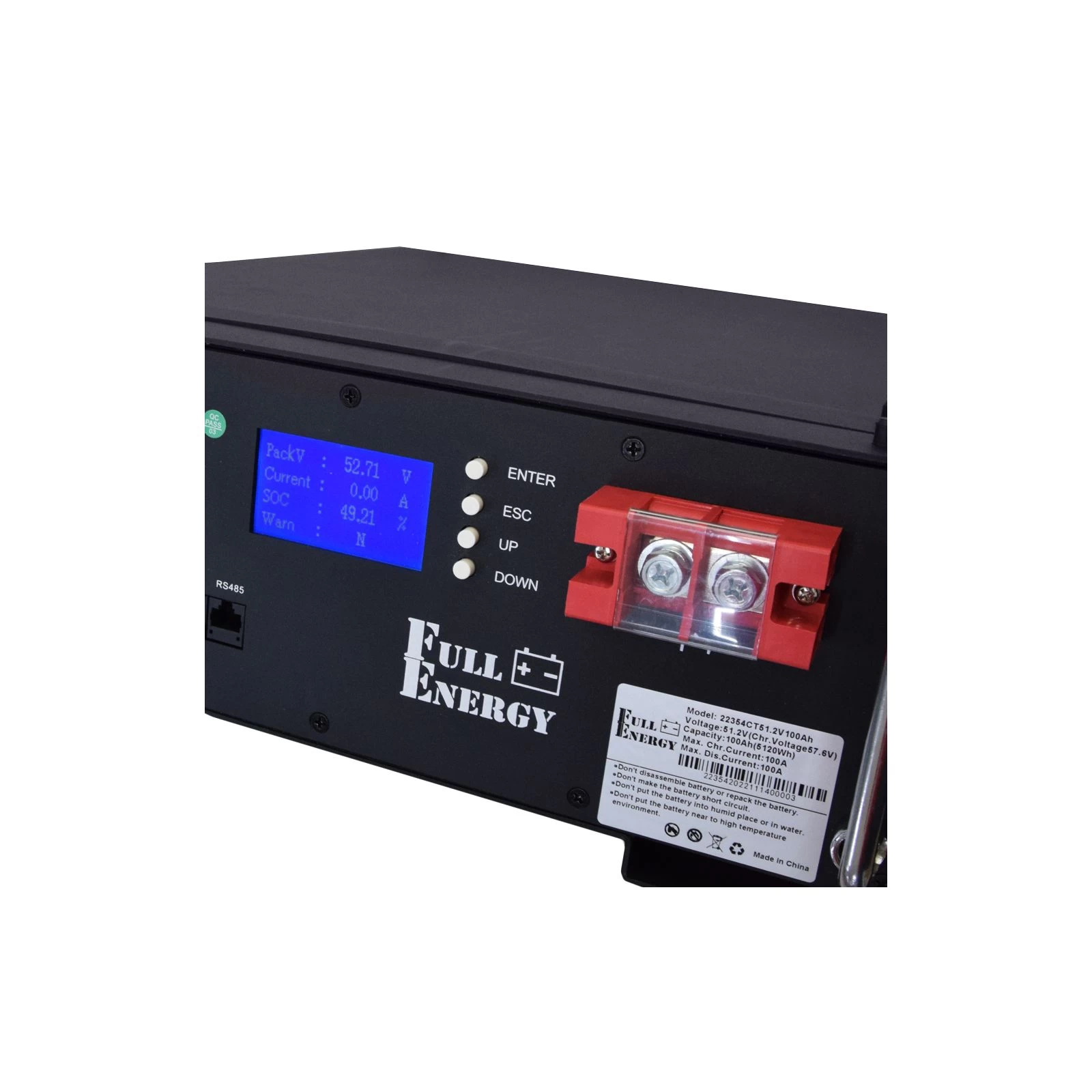 LiFePo4 Full Energy 48В 100Аг ,FEG-48100 (FEG-48100) (UA) Ёмкость 100 Ач