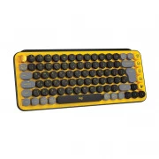 Logitech POP Keys Wireless Mechanical Keyboard UA Blast Yellow (920-010735) (UA)