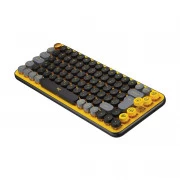 Logitech POP Keys Wireless Mechanical Keyboard UA Blast Yellow (920-010735) (UA)